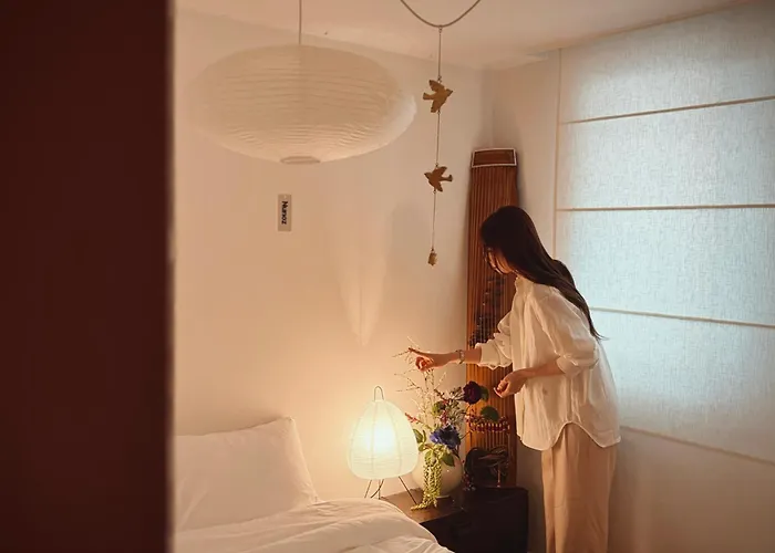 Texture Seongsu - K-heritage Meets Trendy - Subway 3min - Private Floor 3br - 5 Beds - Free Luggage Storage Appartamento *