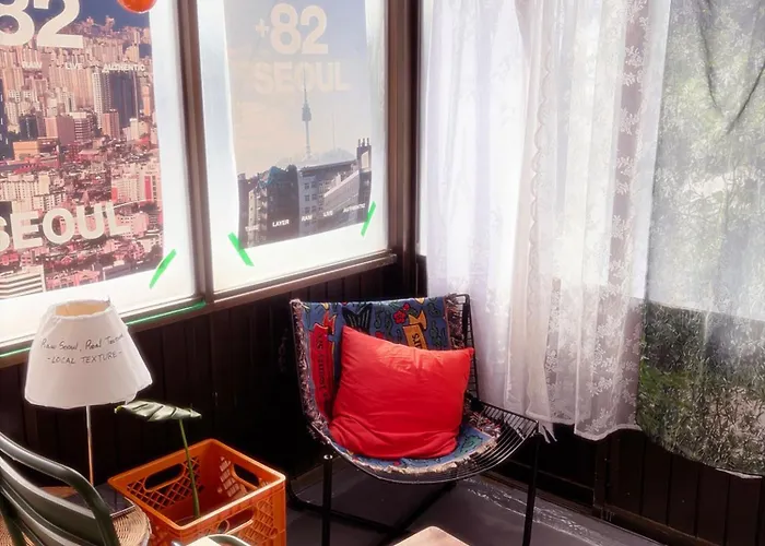 Texture Seongsu - K-heritage Meets Trendy - Subway 3min - Private Floor 3br - 5 Beds - Free Luggage Storage Appartamento *